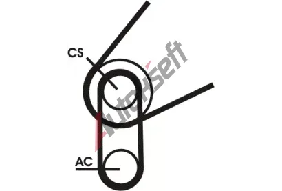CONTITECH Sada ebrovanch klnovch emen CTT 5PK716 ELAST T1, 5PK716 ELAST T1