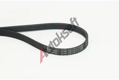 CONTITECH Ozubený klínový řemen CTT 5PK775 ELAST, 5PK775 ELAST CONTITECH Ozubený klínový řemen CTT 5PK775 ELAST, 5PK775 ELAST