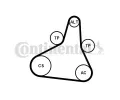Sada drkovch klnovch emen CONTITECH ‐ CTT 6PK1073 EXTRA K1