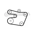 CONTITECH Vodn pumpa klnovho drkovho emenu CTT 6PK1538WP1, 6PK1538WP1