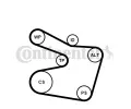 Vodn pumpa klnovho drkovho emenu CONTITECH ‐ CTT 6PK1538WP2