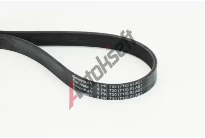 CONTITECH Ozuben� kl�nov� �emen CTT 6PK730 ELAST, 6PK730 ELAST
