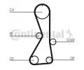 CONTITECH Ozuben - sada rozvodovho emene CTT CT1016K1, CT1016K1