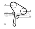 CONTITECH Ozuben - sada rozvodovho emene CTT CT1025K1, CT1025K1