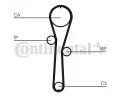 CONTITECH Ozuben - sada rozvodovho emene CTT CT1045K1, CT1045K1