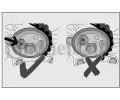 CONTITECH Ozuben - sada rozvodovho emene CTT CT1055K1, CT1055K1