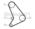 CONTITECH Ozuben - sada rozvodovho emene CTT CT1055K1, CT1055K1