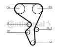 CONTITECH Vodn pumpa - sada ozubenho emene CTT CT1065WP1, CT1065WP1