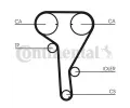 CONTITECH Vodn pumpa - sada ozubenho emene CTT CT1077WP2, CT1077WP2
