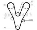 CONTITECH Ozuben - sada rozvodovho emene CTT CT1085K1, CT1085K1