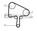 CONTITECH Ozuben - sada rozvodovho emene CTT CT1133K1, CT1133K1