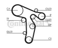 CONTITECH Ozuben - sada rozvodovho emene CTT CT1139K2, CT1139K2