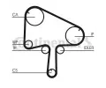 CONTITECH Vodn pumpa - sada ozubenho emene CTT CT1145WP1, CT1145WP1