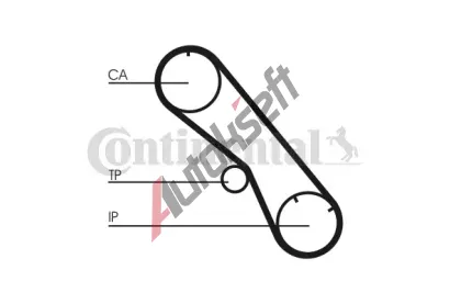 CONTITECH Ozuben emen CTT CT1153, CT1153