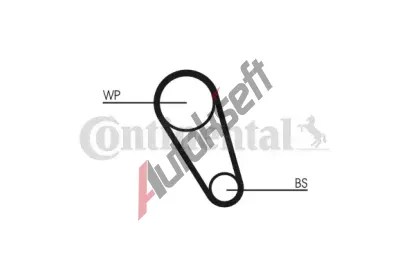 CONTITECH Vodn pumpa - sada ozubenho emene CTT CT1169WP3, CT1169WP3