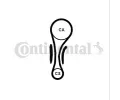 CONTITECH Sada ozuben rozvodovho emene CTT CT1210K1, CT1210K1