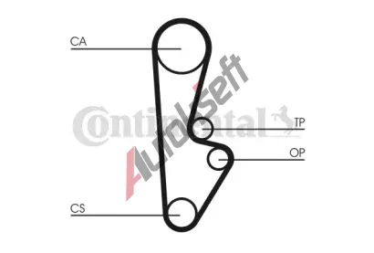 CONTITECH Ozuben emen CTT CT559, CT559