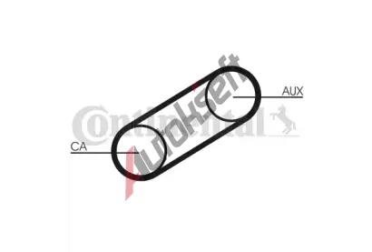 CONTITECH Ozubený řemen CTT CT639, CT639 CONTITECH Ozubený řemen CTT CT639, CT639