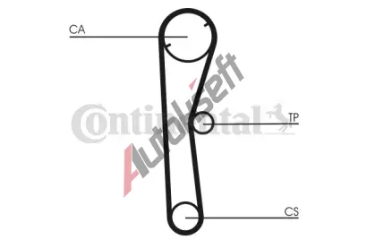 CONTITECH Ozuben emen CTT CT674, CT674