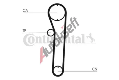 CONTITECH Ozuben emen CTT CT680, CT680