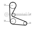 ozubený řemen CONTITECH ‐ CTT CT702 ozubený řemen CONTITECH ‐ CTT CT702