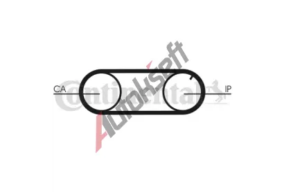 CONTITECH Vodn pumpa - sada ozubenho emene CTT CT704WP2PRO, CT704WP2PRO