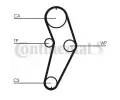 CONTITECH Ozuben - sada rozvodovho emene CTT CT709K1, CT709K1