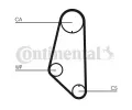 CONTITECH Vodn pumpa - sada ozubenho emene CTT CT732WP1, CT732WP1