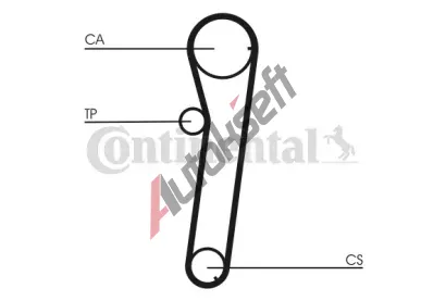 CONTITECH Ozuben emen CTT CT739, CT739