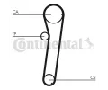 CONTITECH Ozuben - sada rozvodovho emene CTT CT740K1, CT740K1