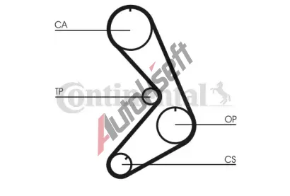 CONTITECH Ozuben emen CTT CT749, CT749