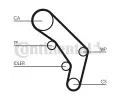 Sada ozuben rozvodovho emenu CONTITECH ‐ CTT CT755K1