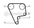 CONTITECH Ozuben - sada rozvodovho emene CTT CT773K1, CT773K1