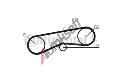 CONTITECH Ozuben� �emen CTT CT780, CT780