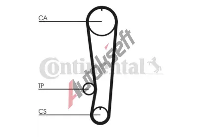 CONTITECH Ozuben emen CTT CT808, CT808