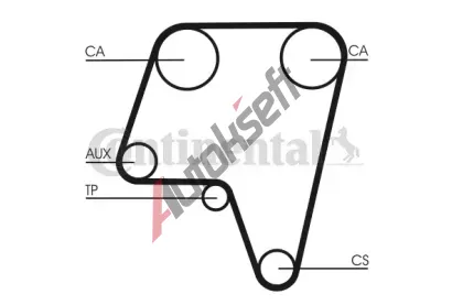 CONTITECH Ozuben emen CTT CT819, CT819