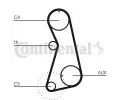 CONTITECH Ozuben - sada rozvodovho emene CTT CT848K4, CT848K4