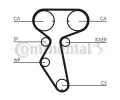 CONTITECH Ozuben - sada rozvodovho emene CTT CT887K1, CT887K1