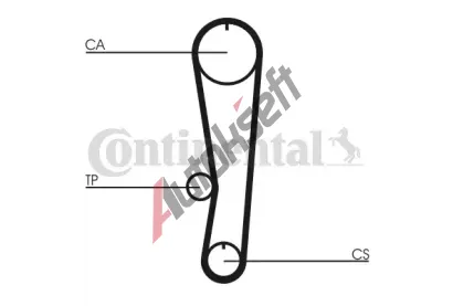 CONTITECH Ozuben emen CTT CT895, CT895