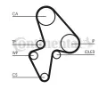 CONTITECH Ozuben - sada rozvodovho emene CTT CT906K2, CT906K2