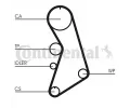 CONTITECH Ozuben - sada rozvodovho emene CTT CT909K7, CT909K7