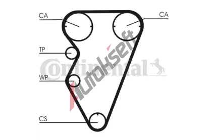 CONTITECH Ozuben emen CTT CT929, CT929