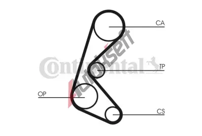 CONTITECH Ozuben� �emen CTT CT964, CT964