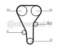 Sada ozuben rozvodovho emenu CONTITECH ‐ CTT CT972K1