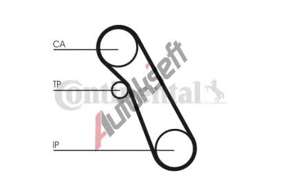 CONTITECH Vodn pumpa - sada ozubenho emene CTT CT983WP1, CT983WP1