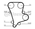 CONTITECH Ozuben - sada rozvodovho emene CTT CT994K1, CT994K1