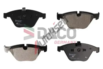 DACO Germany Sada brzdových destiček DCG 320304, 320304  DACO Germany Sada brzdových destiček DCG 320304, 320304