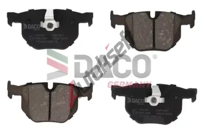 DACO Germany Sada brzdových destiček DCG 320307, 320307  DACO Germany Sada brzdových destiček DCG 320307, 320307