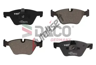 DACO Germany Sada brzdových destiček DCG 320322, 320322  DACO Germany Sada brzdových destiček DCG 320322, 320322