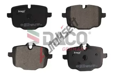 DACO Germany Sada brzdových destiček DCG 320324, 320324  DACO Germany Sada brzdových destiček DCG 320324, 320324